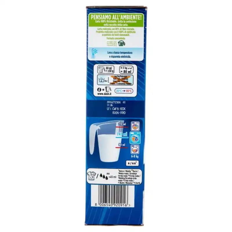 Dash Detergent Praf Automat Power 23 spl. Bax 12 buc.